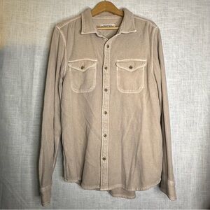 Outerknown Blanket Shirt Light Tan Blanket Shirt